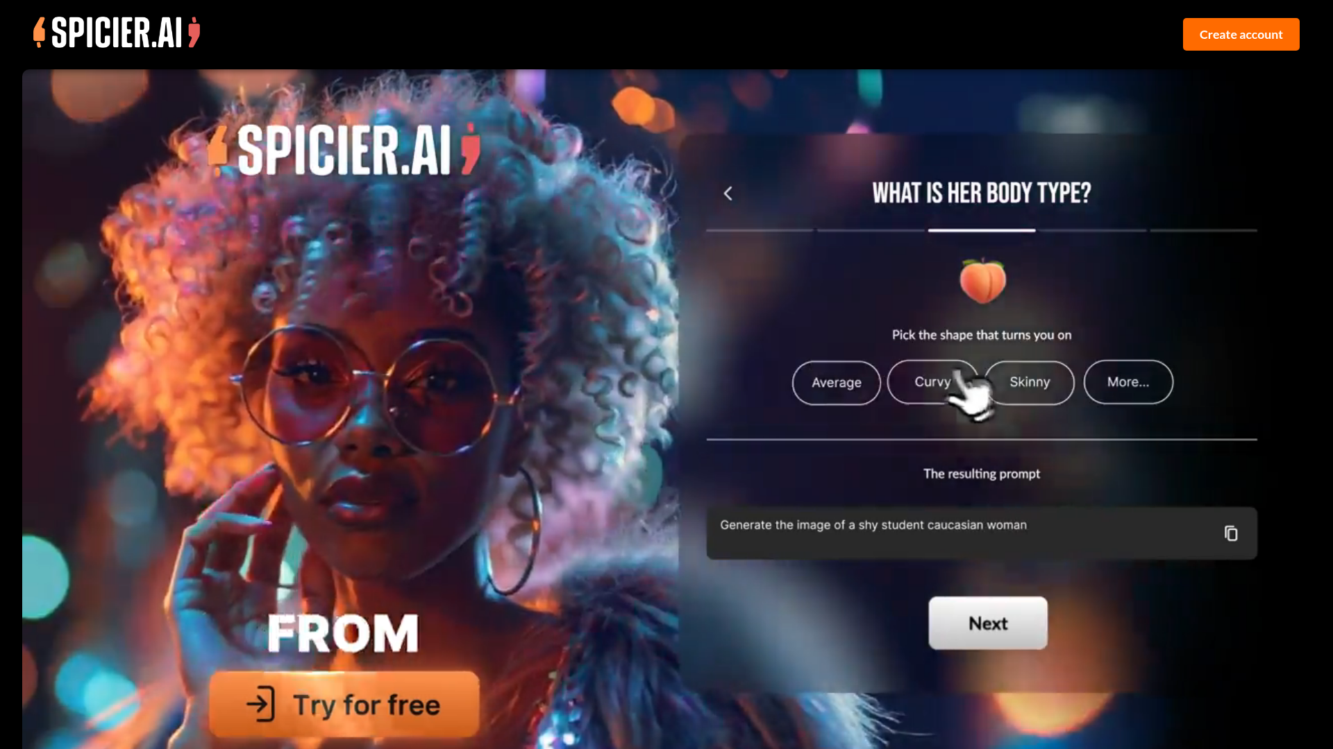 Spicier AI homepage
